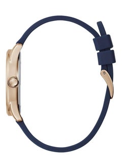 GUESS Women's Rose Gold Analog Silicone Strap Watch - GW0509L1  - Image 3
