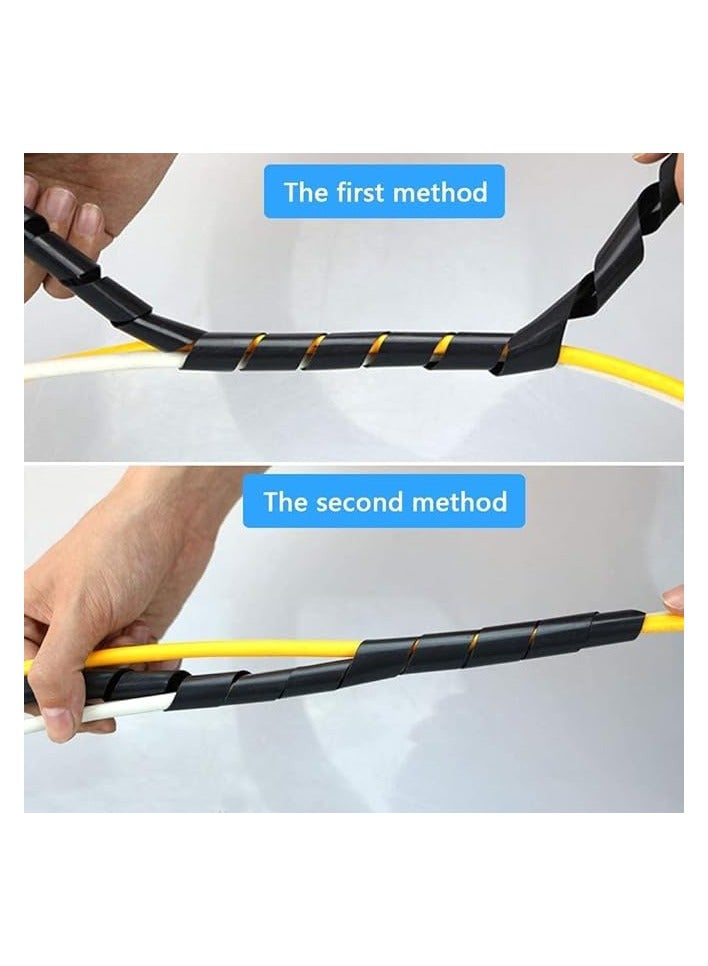 بروماس يساعدك أنبوب الكابل على ترتيب مكان عملك أو كابلات الكمبيوتر أو كابلات التلفزيون - Image 2