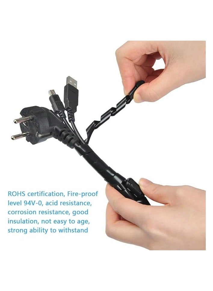 بروماس يساعدك أنبوب الكابل على ترتيب مكان عملك أو كابلات الكمبيوتر أو كابلات التلفزيون - Image 4