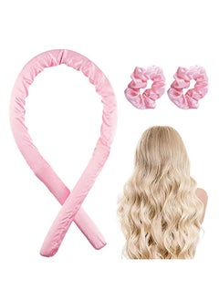 GUBB Heatless Hair Curler - Crafted With Pure Satin For Perfect Bouncy Curls Without Heat - Voluminous & Long Lasting Curls | 1 Hair Ribbon & 2 Scrunchies  - Image 1