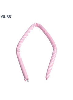 GUBB Heatless Hair Curler - Crafted With Pure Satin For Perfect Bouncy Curls Without Heat - Voluminous & Long Lasting Curls | 1 Hair Ribbon & 2 Scrunchies  - Image 4