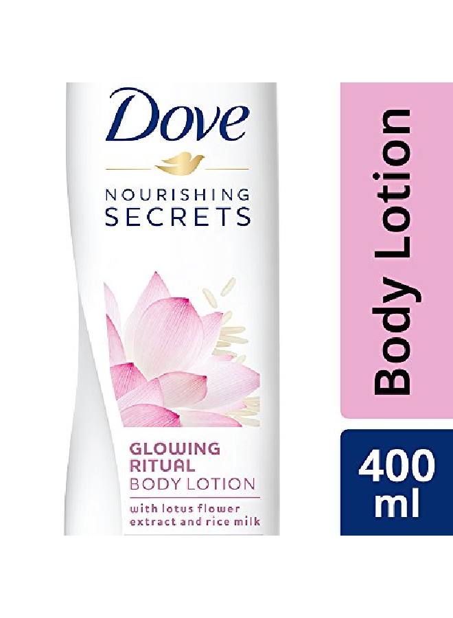 Dove Glowing Ritual Body Lotion 400Ml - Image 3