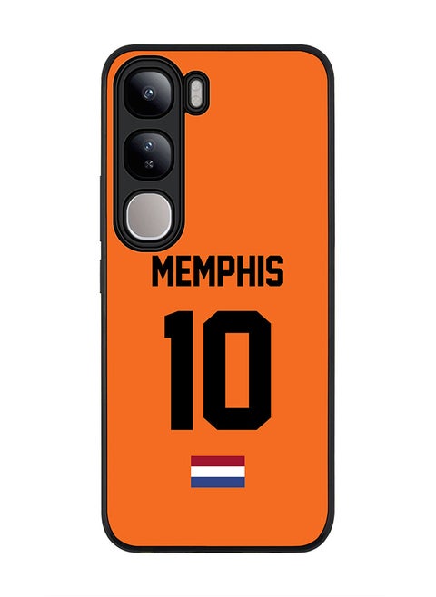 For vivo V40 Lite Case,Slim fit Camera Protection, Shockproof Thin Phone cover - Football - Netherlands - Memphis