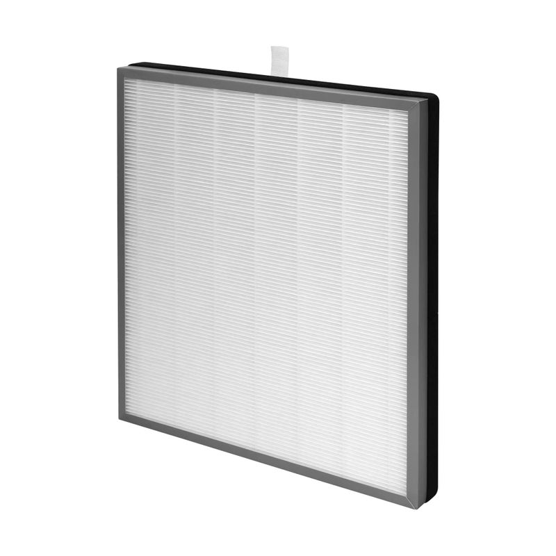 FCFMY 1 Pack HE400 Replacement Filter Compatible with Shark HE400 HE401 HE402 HE405 4 Fan Model Air Cleaner Purifier3in1 Filter of PreFilterCarbon and HEPA Filter