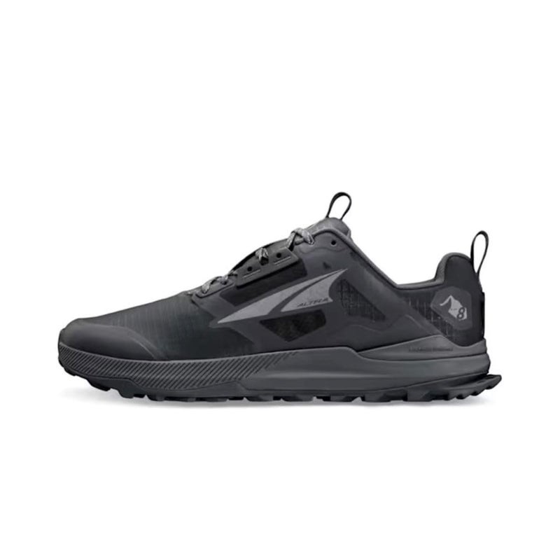 ALTRA Men's Lone Peak 8 Trail Running Shoe, Black/Gray, 10.5 - Image 1