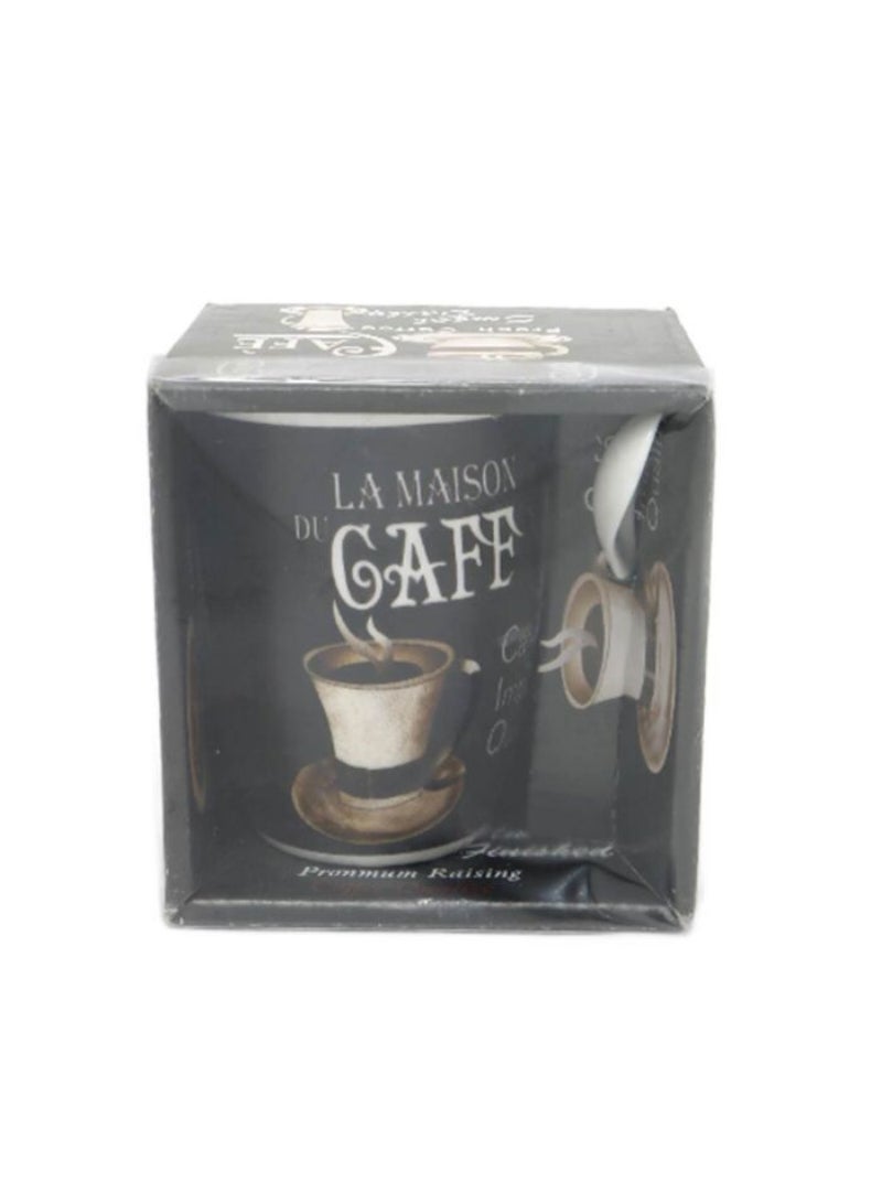Coffee Cup With Spoon  8.5 x 11Cm