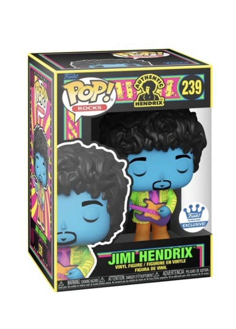 Funko POP! Music Black Light Jimi Hendrix Exclusive - Image 1