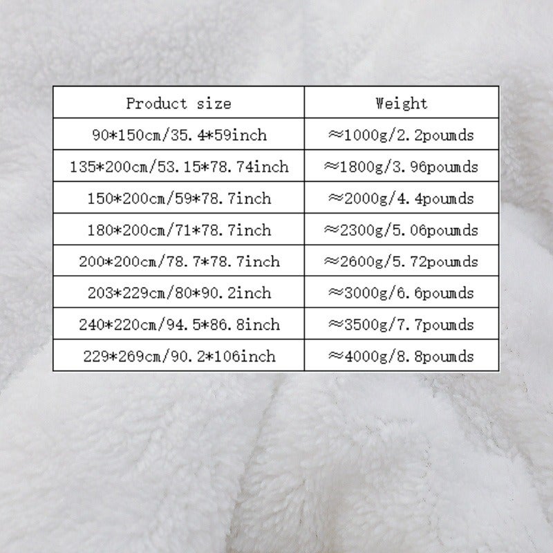 1pc Heavyweight Winter Weight Comforter | Luxury Plush Thickened Winter Quilt - Ultra-Soft Beige-Friendly Bedding with Quilting, Machine-Washable, Cozy All-Season Warmth, for Minimalist & Country Bedrooms, Ideal Luxury Bedding & Rustic Style Decor - Image 5