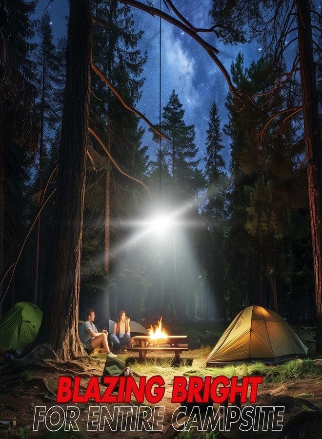 SUBOOS Gen 2 Ultimate LED Rechargeable Tent Lantern and 5200mAh Power Bank-Batteries and Clip Included - 5 Year Warranty - Image 2