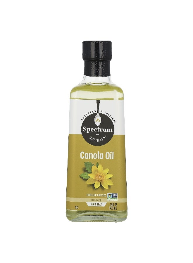 Spectrum Culinary Spectrum Culinary, Canola Oil, Refined, 16 fl oz (473 ml)  - Image 1