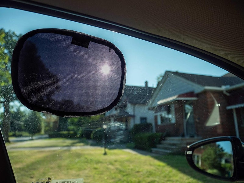 Glare Patch The - The Original Miniature Static Cling Window Shade. Pack of 2! Sun Shade for Your Side Window and Light Glare - Image 5