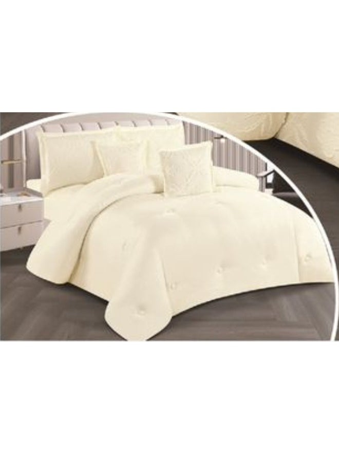 SMART HOME - Comforter set for one person, two-sided mattress consisting of 4 pieces, comforter 4 pieces, 100% microfiber, comforter size 170 X230 cm - Image 1