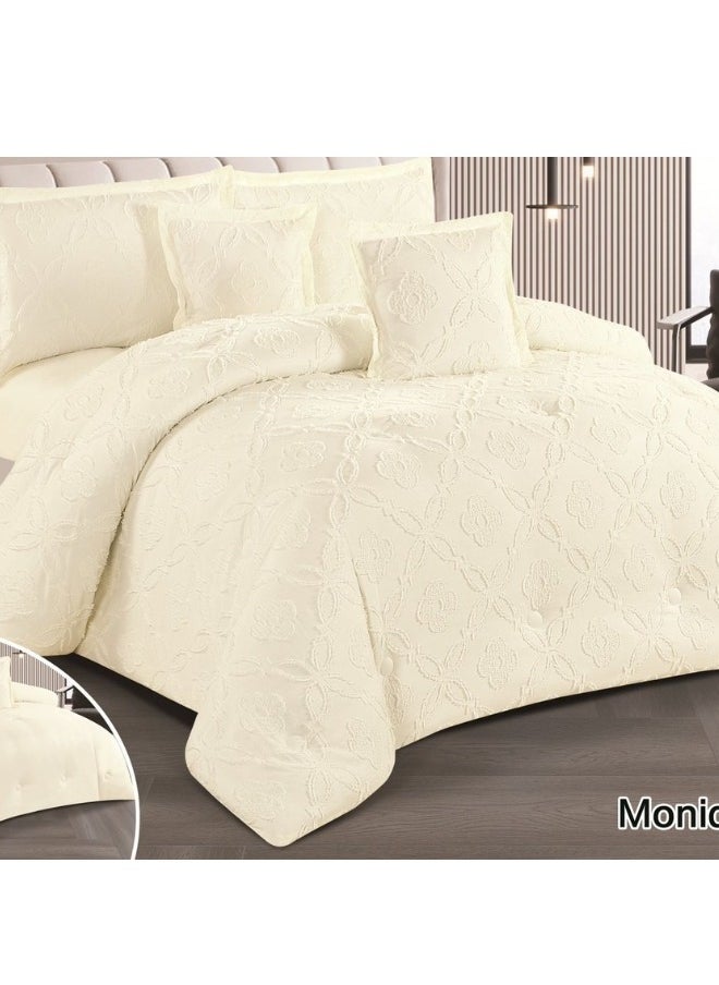 SMART HOME - Comforter set for one person, two-sided mattress consisting of 4 pieces, comforter 4 pieces, 100% microfiber, comforter size 170 X230 cm - Image 1