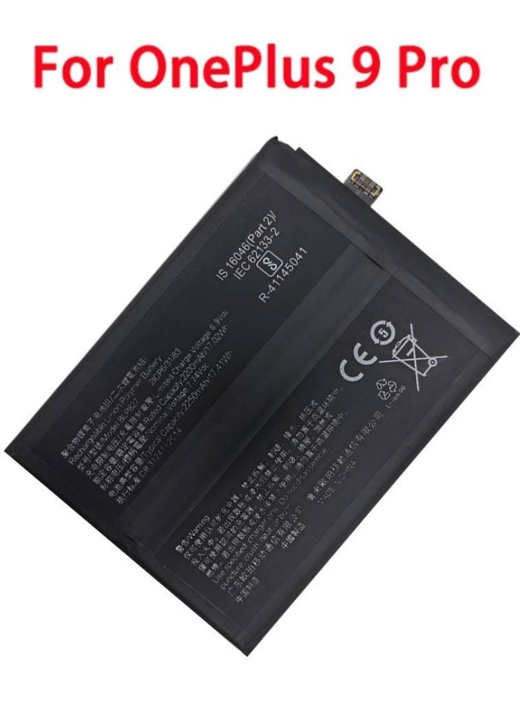 MUNTAQI Replacement Internal Battery BLP827 Compatible for OnePlus 9 Pro (Black) – High-Capacity Rechargeable Li-ion Battery for Extended Power, Safe Charging, Stable Performance & Easy Installation – Restore Battery Life Quickly - Image 3