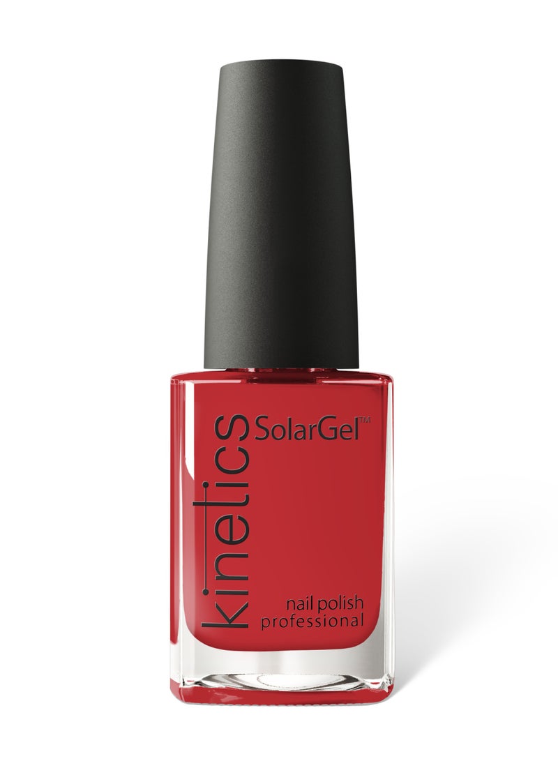 KINETICS SOLARGEL PROFESSIONAL NAIL POLISH 15 ML | #076 BONNIE RED - Image 1
