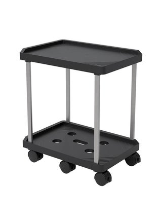 2 Tier Mobile Computer PC Tower Stand, CPU Holder Stand Cart with Rolling Caster Wheels Fits Most Gaming PC and Printer Under Desktop Black - pzsku/Z2C40404893F4A67F5A3AZ/45/_/1703493645/3ec99c15-ecae-43b2-96f6-2fe148784dac