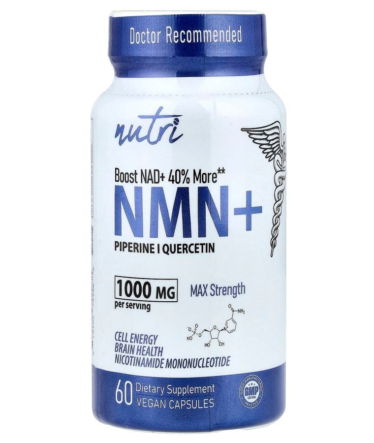 NMN+ Max Strength 60 Vegan Capsules