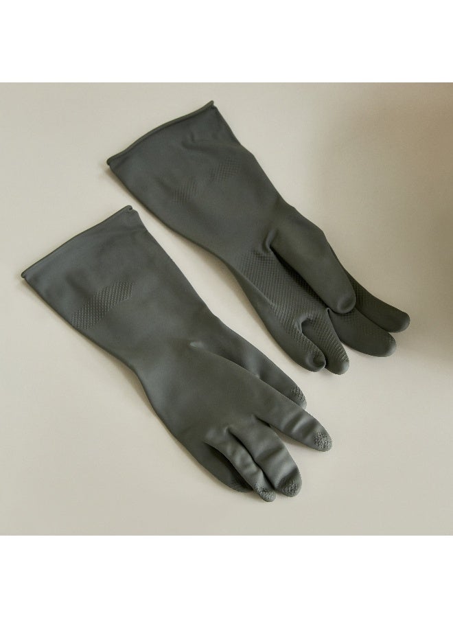 Home Box Household Gloves for Adults - Dark Grey - Image 1