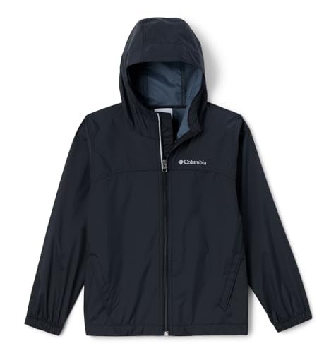 Columbia Youth Boys Glennaker Rain Jacket, 2024 Black, X-Large - Image 1