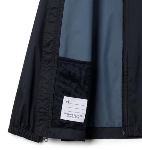 Columbia Youth Boys Glennaker Rain Jacket, 2024 Black, X-Large - Image 3