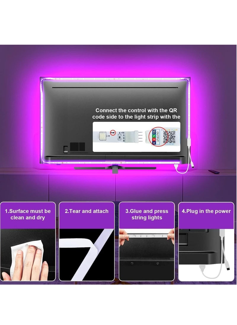 Oasis Casa - 15M LED Strip Lights for Christmas Home Decor, Flexible Multicolor Decorative String Lights Strips for Indoor Decoration TV Cabinet Bedroom Living Room Gaming Computer Parties Balcony Garden Bar Car Hotel - Image 1