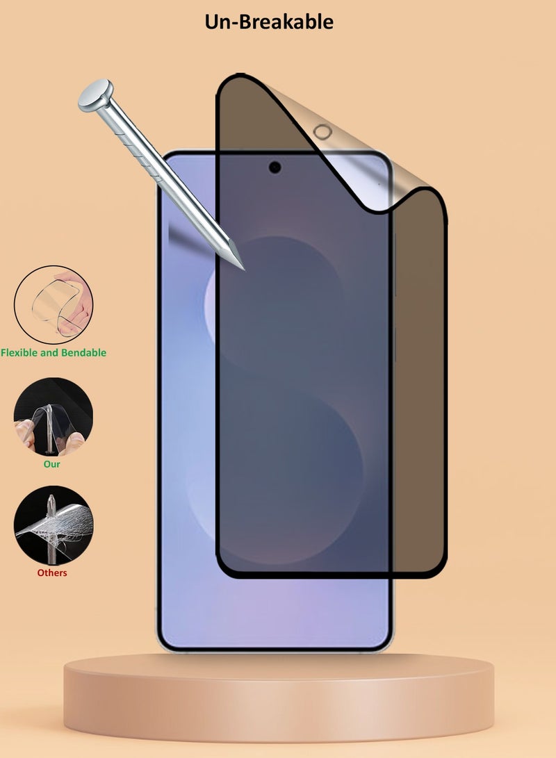 Techie 2 Pack Samsung Galaxy S25 Edge Privacy Screen Protector - Full Cover Matte Ceramic Privacy Screen Protector, Explosion Proof, Anti Bubble Anti-Fingerprint Easy Installation - Image 5