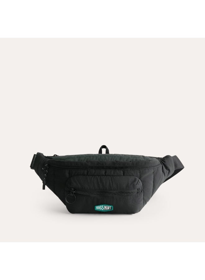 BAGSMART - Black Walker 2.5L Ultralight Travel Fanny Pack - Image 1