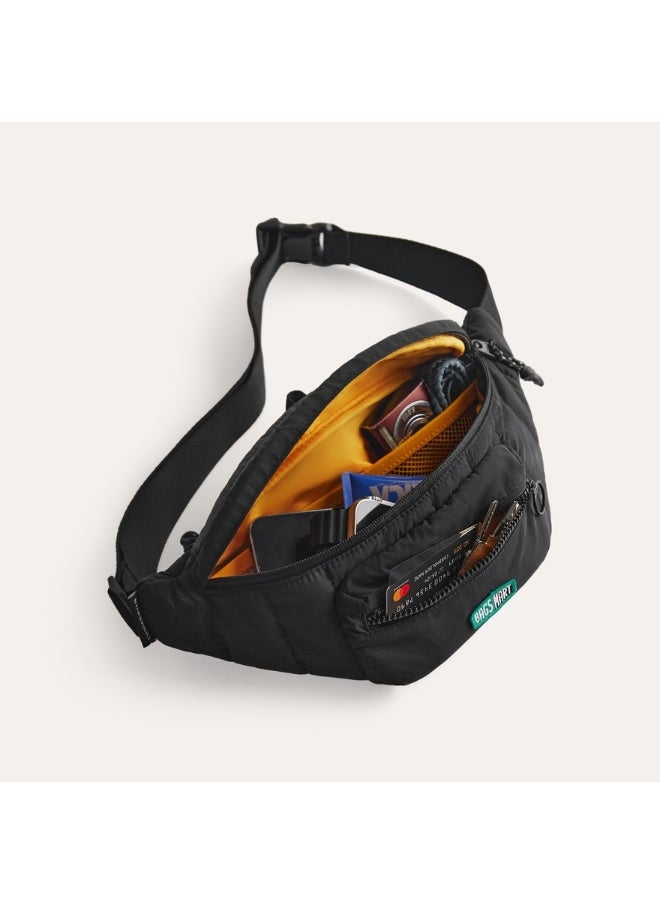 BAGSMART - Black Walker 2.5L Ultralight Travel Fanny Pack - Image 1