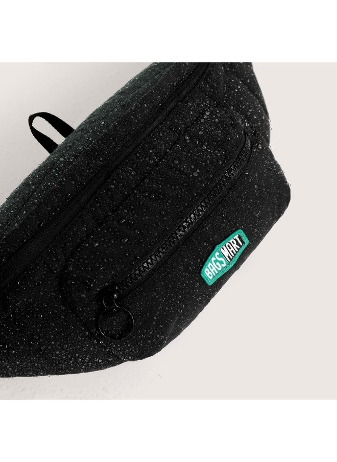 BAGSMART - Black Walker 2.5L Ultralight Travel Fanny Pack - Image 1