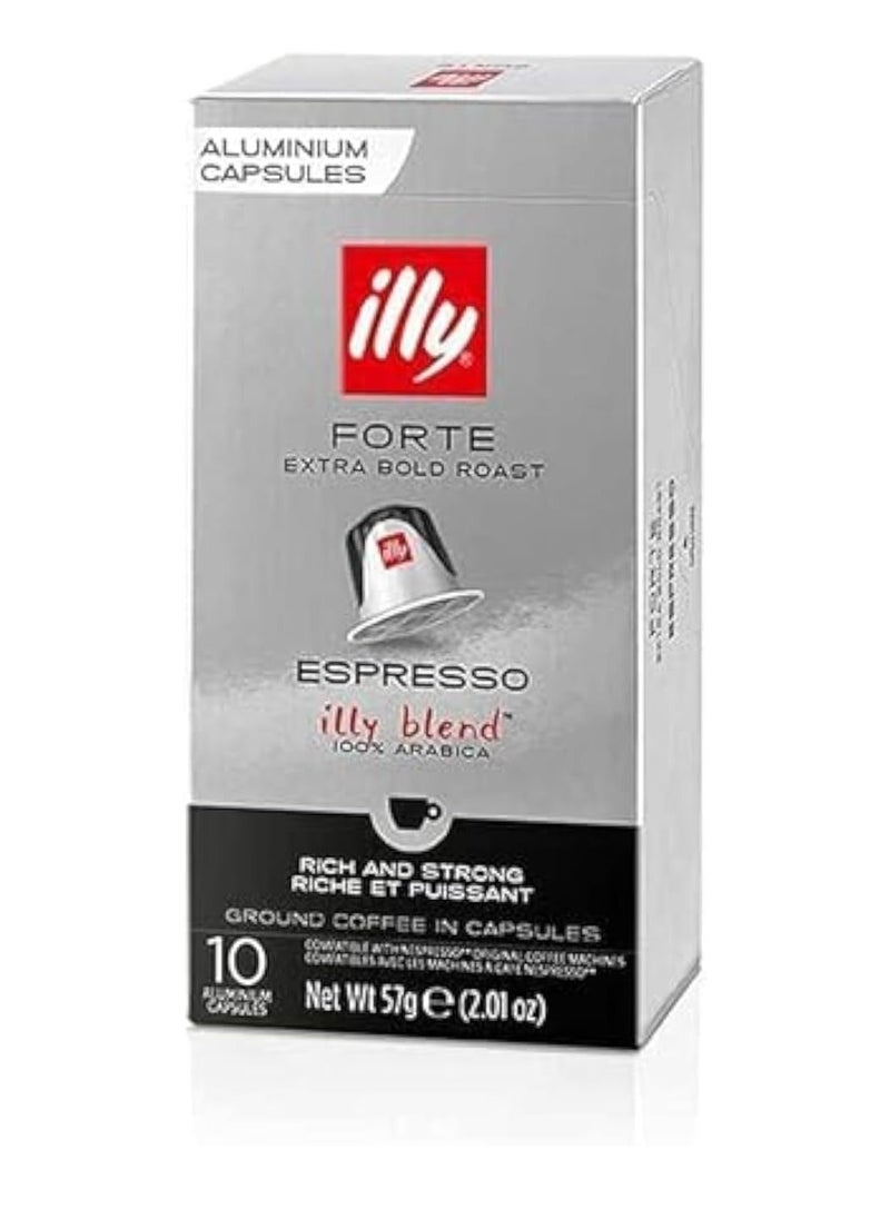 Illy Espresso Forte Nespresso Compatible Pods - 10 Capsules - pzsku/Z2C40E60DD596852F96B3Z/45/_/1739889799/154e6670-d943-4ab6-ae7e-94bebe0ebef1