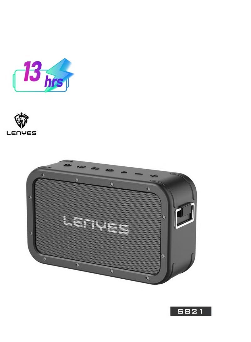 لينيس مكبر صوت Lenyes S821 لاسلكي بتقنية البلوتوث بقوة 120 واط مع معالج إشارة رقمية وصوت جهير فائق - Image 2