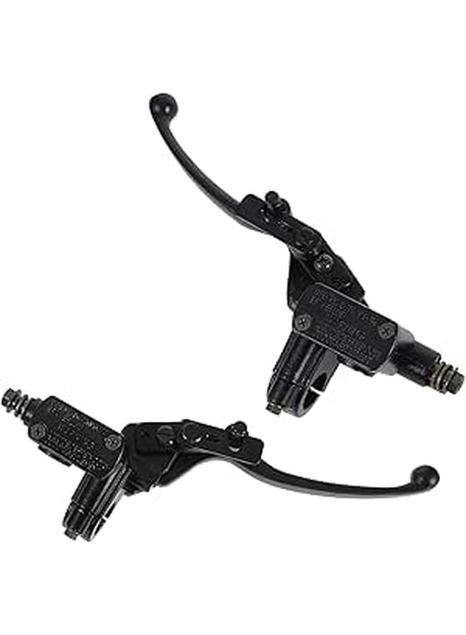 Hydraulic Brake Lever Set For ATV Motorcycle Front 50-250CC With Parking - Image 1