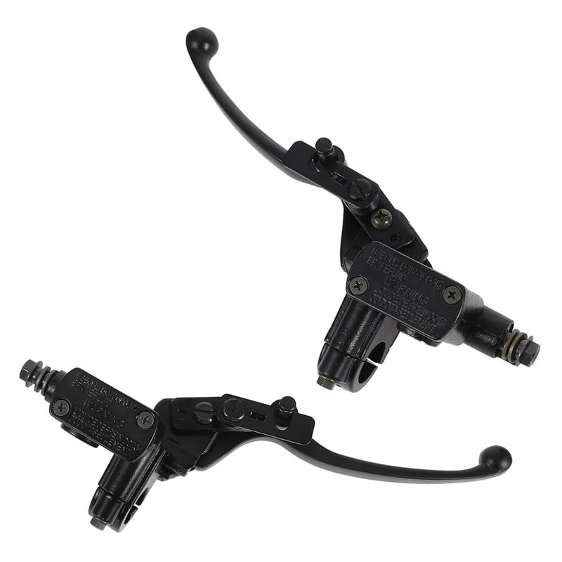 Hydraulic Brake Lever Set For ATV Motorcycle Front 50-250CC With Parking - Image 2