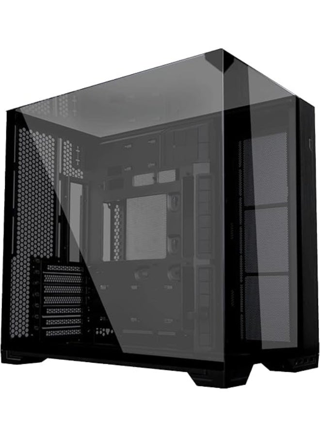 انفني ارك INFINIARC RTX 5060 Gaming Desktop PC (Lian Li O11D VISION Case, B860 DS3H Motherboard, RTX 5060 8GB GPU, Intel Core Ultra 5 CPU, 16GB DDR5 RAM, 1TB SSD M.2, 360mm ARGB Black Liquid Cooler, 650W Bronze PSU, Windows Pro) Black black - Image 1