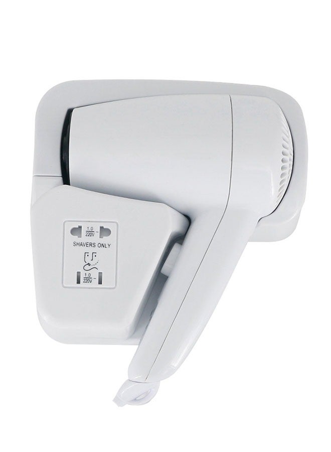 Arabest 1200W Wall Mounted Hair Dryer,Installable Hair Dryer,Professional Hair Dryer,Suitable for Hotel Bathroom Home and TravelProfessional 1300w Wall Mounted Hair Dryer Professional Suitable For Hotel Bathroom Home And Travel - Image 1