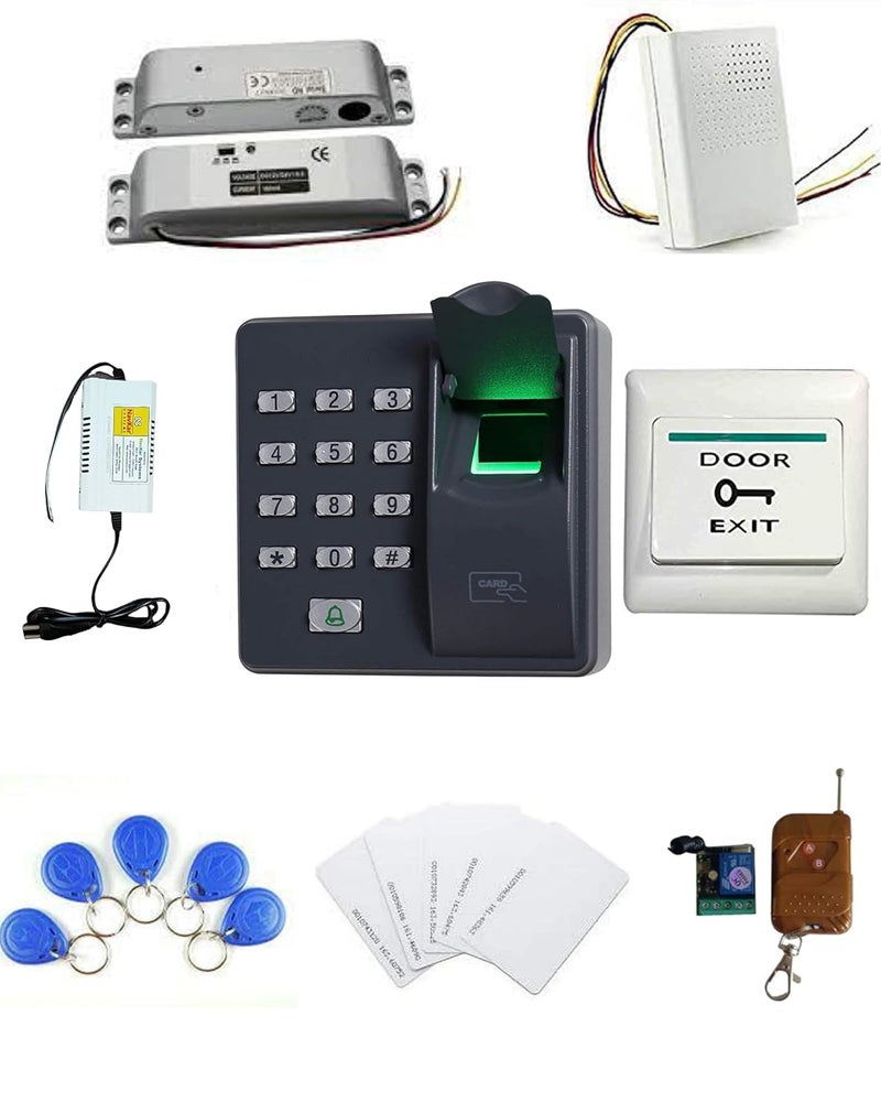 NAVKAR SYSTEMS NAVKAR SYSTEMS Biometric Access Control with Surface Mount Bolt Lock  - Image 2