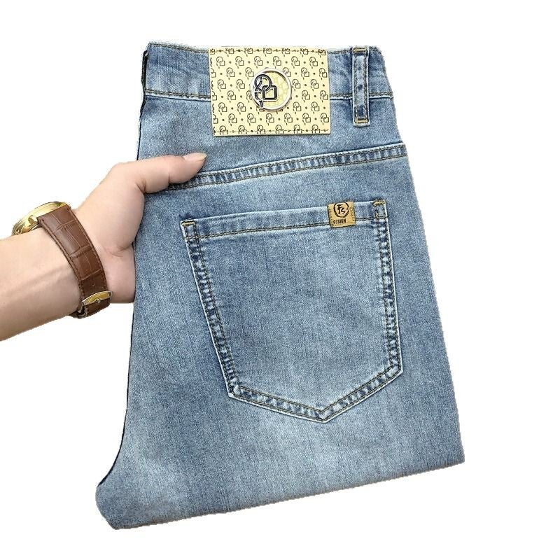Unisex Casual Daily Denim Jeans - Image 3
