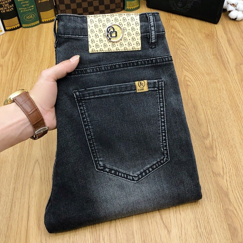 Unisex Casual Daily Denim Jeans - Image 1