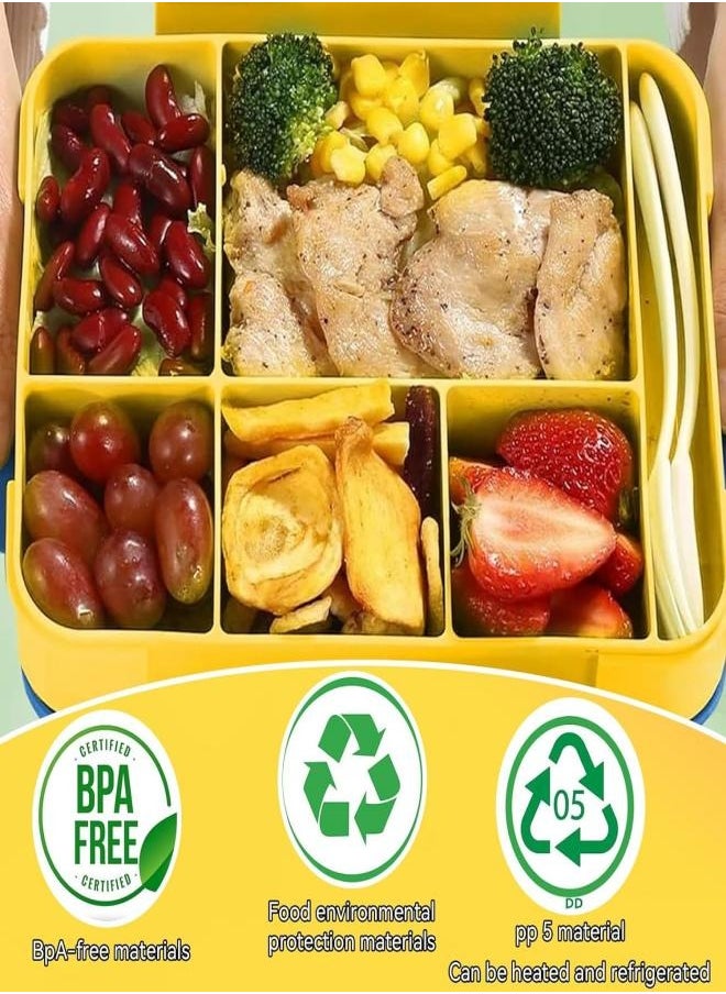 Lunch Box for Kids, Adult Lunch Box for Teens with 5 Compartments, Reusable, Suitable for School Business, Dining Out - pzsku/Z2C4132EE51F4C8735079Z/45/_/1710755324/f720cd37-c564-45d2-84f0-07b048cd4941