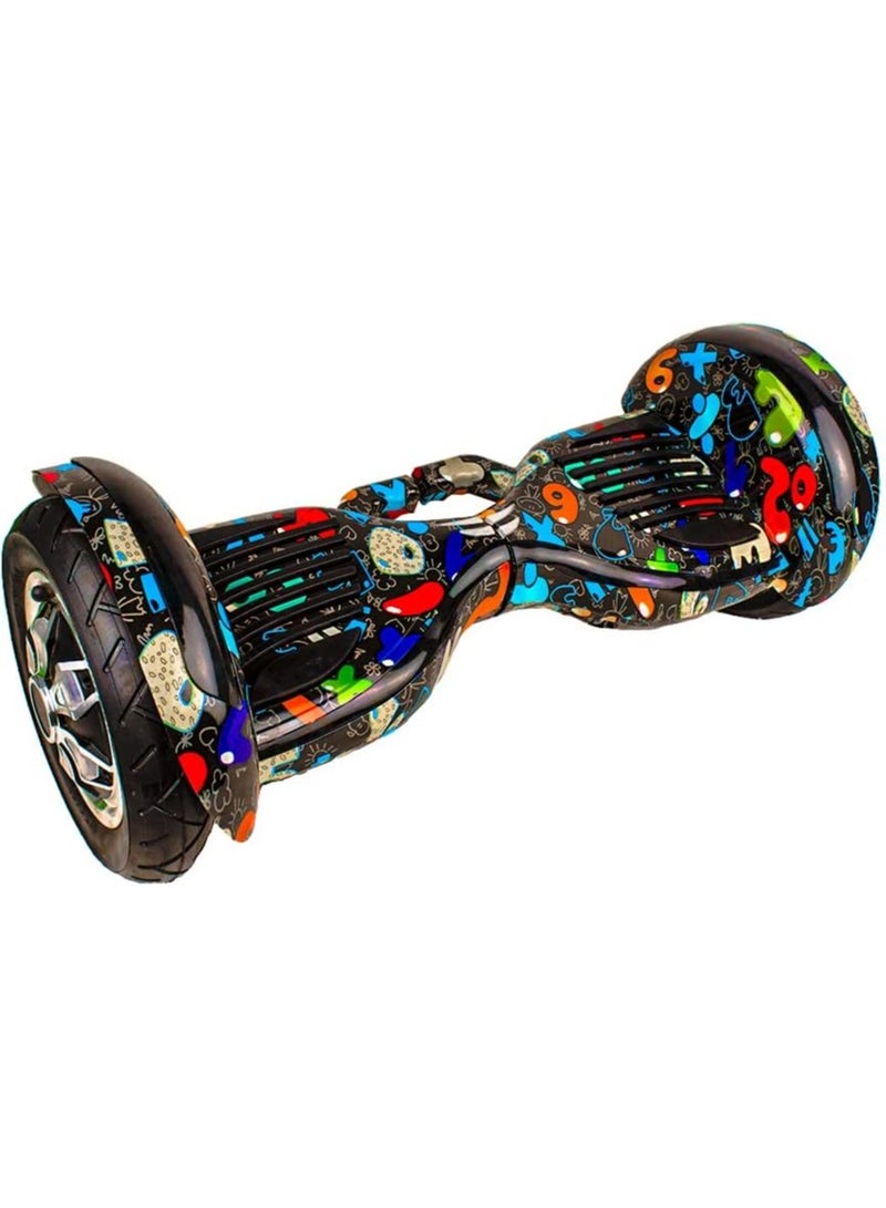 Hoverboard with bluetooth 10 inch black number - Image 1