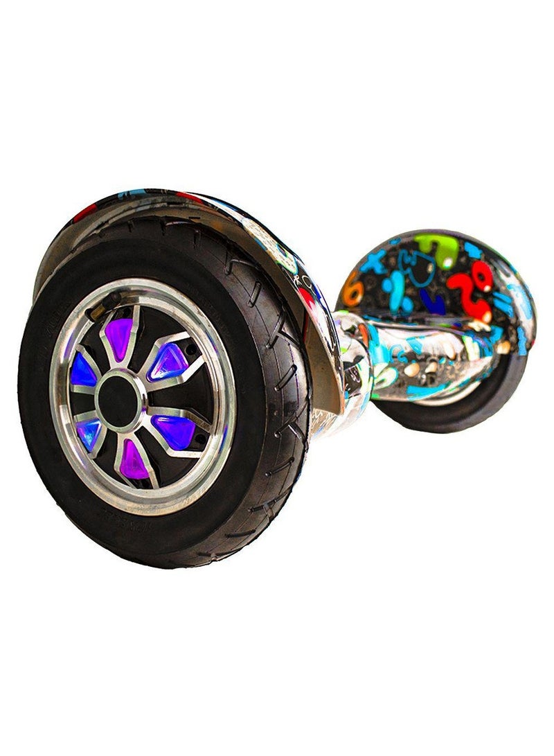 Hoverboard with bluetooth 10 inch black number - Image 3