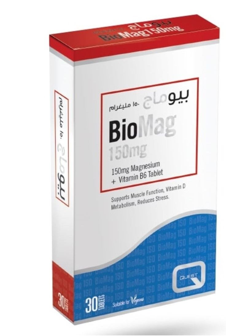 Quest Biomag 150mg tablets 