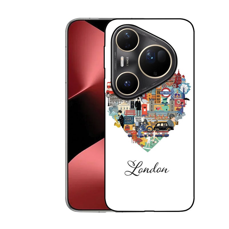 EYE CATCH Printed Protective Case Cover For Huawei Pura 80 Pro Plus -  London - Image 1