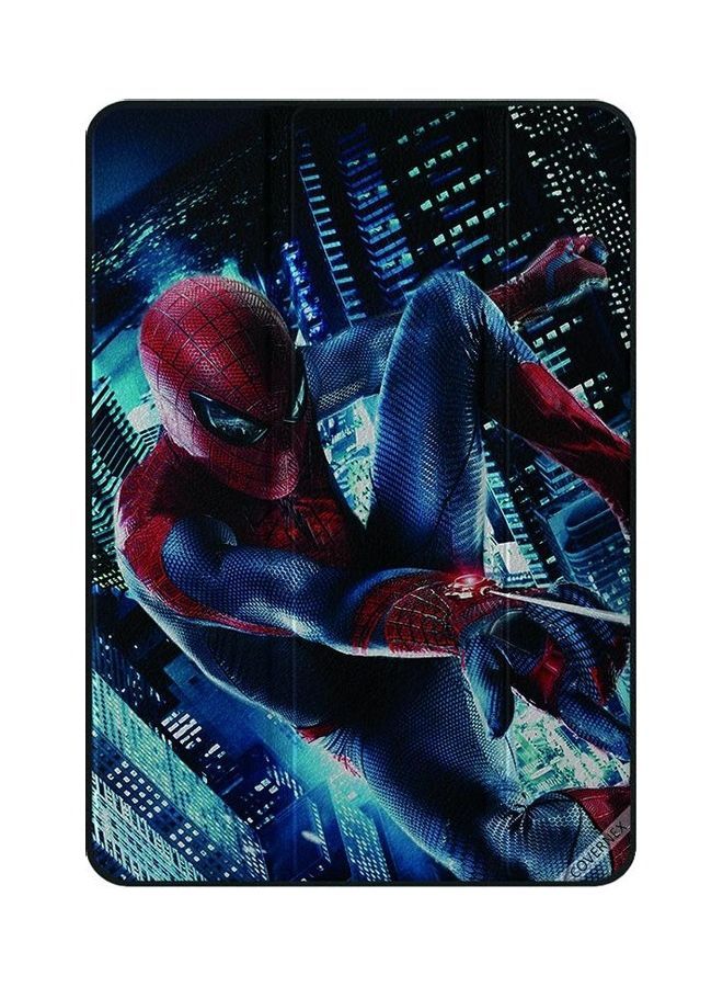 نيبمينينت غطاء حماية بتصميم سبايدر مان في خضم الحركة لجهاز أبل آي باد برو الجيل الثاني متعدد الألوان