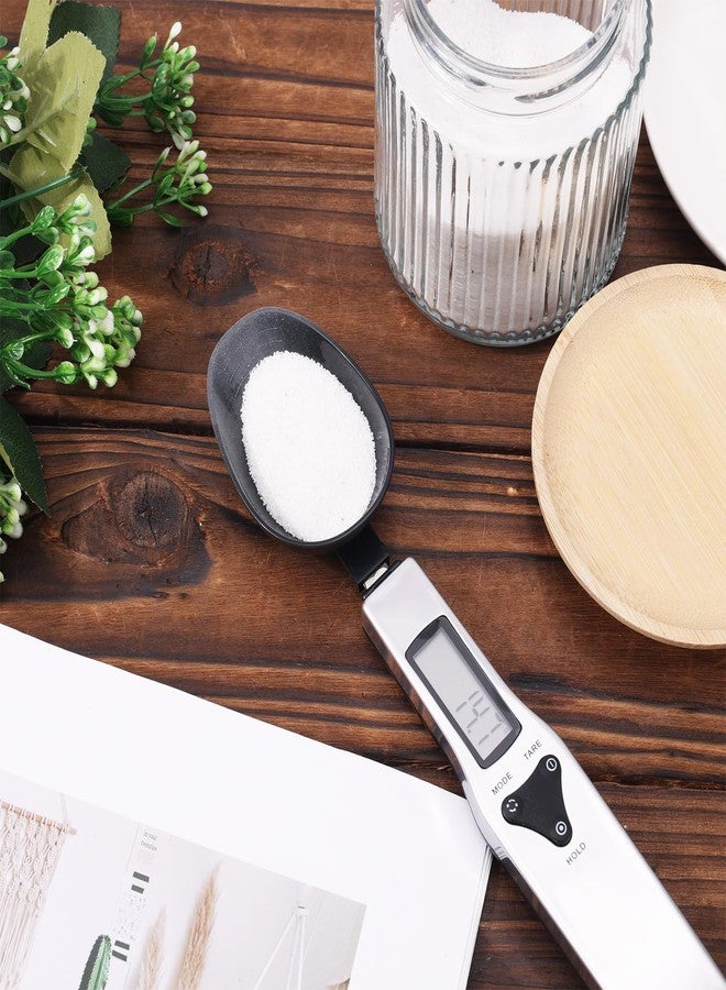 BTFO Digital Measuring Spoon Scale, 0.1-500g Electronic Kitchen Food Weighing Spoon Scale Detachable High Precision Gram Measuring Spoons with LCD Display Weighable Units g/oz/gn/ct - Image 3
