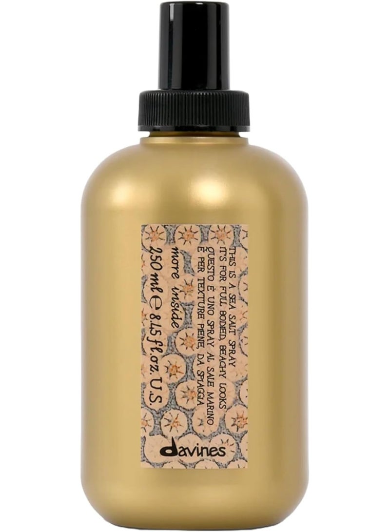 Davines بخاخ ملح البحر | أمواج كاملة الجسم وشاطئية بلمسة غير لامعة | لجميع أنواع الشعر | 8.45 أونصة سائلة - Image 1