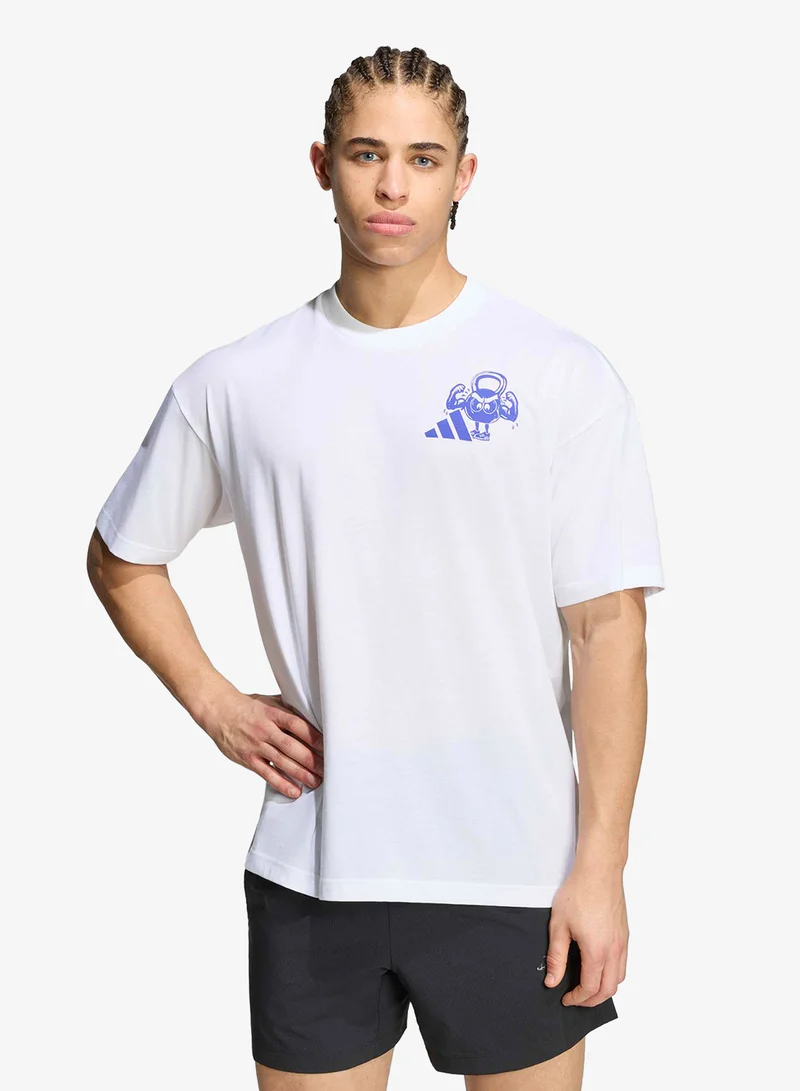 Adidas Climacool Fun Training Graphic T-Shirt