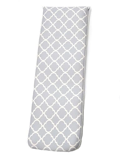 ALEIFLE Women's Heat Resistant Neoprene Curling Iron Holder Flat Iron Curling Wand Travel Storage Cover Case Bag Pouch -Water-Resistant (Grey Chervon) - Image 4