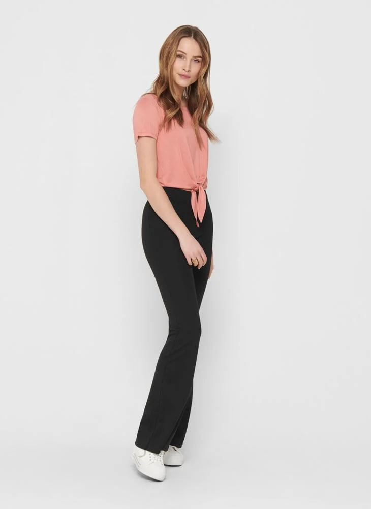 Only  Casual Stretch Flared Pants for Women | Best Price UAE