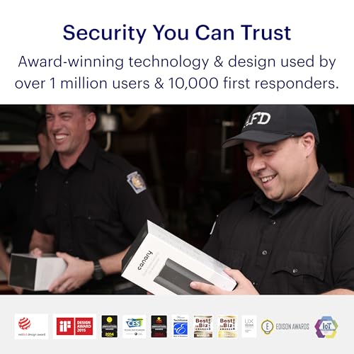 Canary View Indoor Home Security Camera 1080p HD WiFi IP | 24/7 Watch Live Video, Motion Alerts, Two-Way Talk, Night Vision, 10x Zoom, Private Mode, Works with Alexa, Google Assistant and More - Image 4